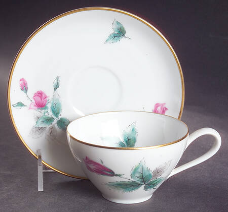 Sonata Flat Cup & Saucer Set