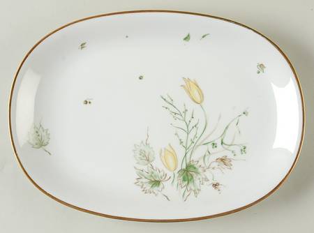 Spring Breeze 10" Oval Serving Platter