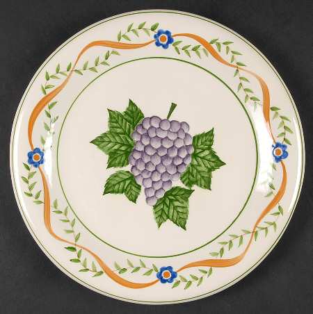 Fancy Fruits Salad Plate