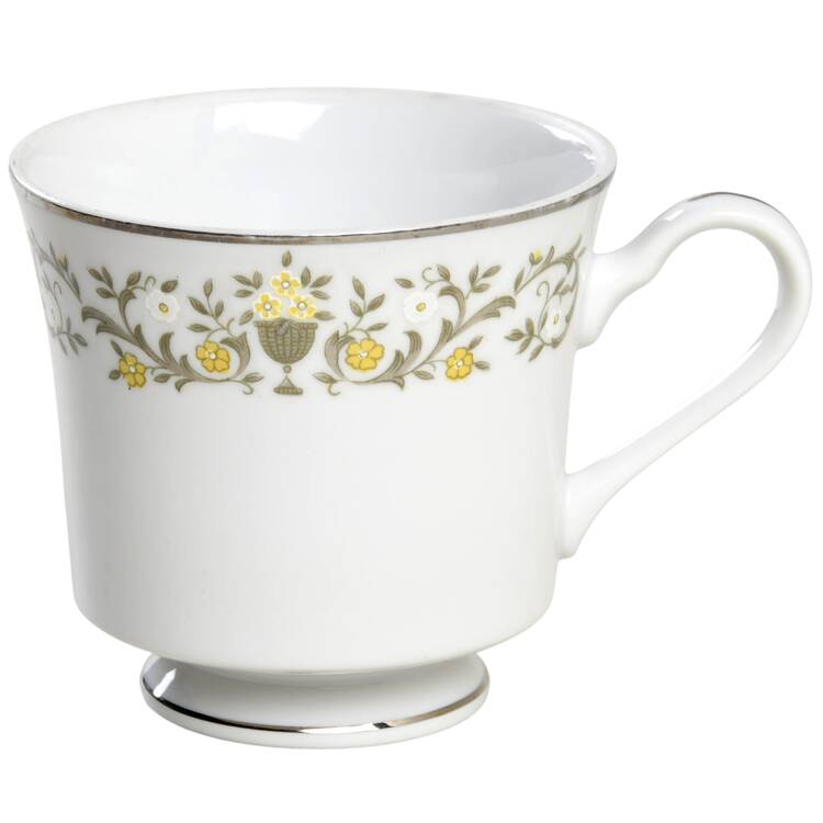 Florentine Footed Cup by Sterling China (Japan)