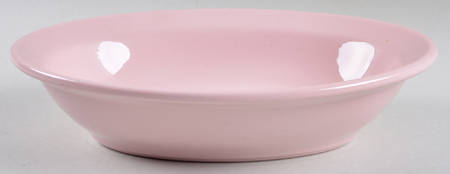 Shell Pink (Restaurant Ware, Rim Shape) 9" Oblong Serving Bowl