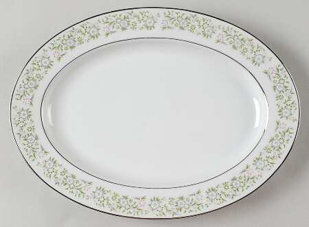 Springtime 12" Oval Serving Platter