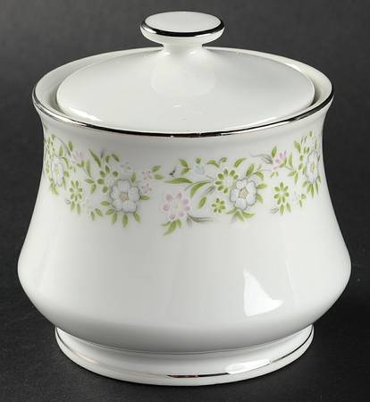 Springtime Sugar Bowl & Lid