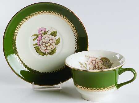 Duchess of Greencastle Flat Cup & Saucer Set