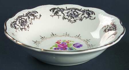 Golden Dresden Fruit/Dessert (Sauce) Bowl