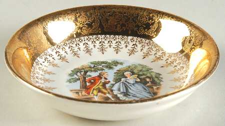 Golden Empress Fruit/Dessert (Sauce) Bowl