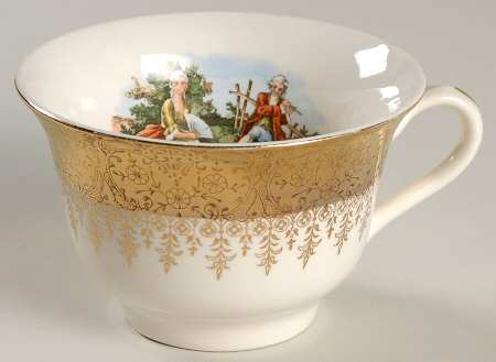 Golden Empress Flat Cup