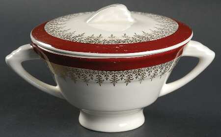 Lady Evette Sugar Bowl & Lid