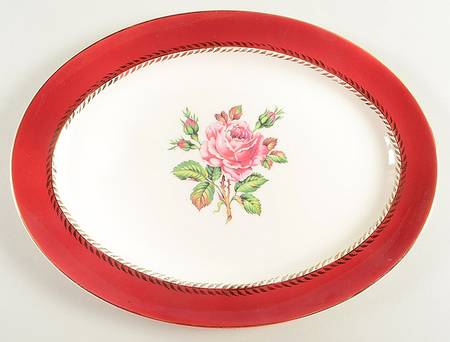 Lady Marlowe 13" Oval Serving Platter