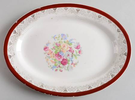 Red Knight 11" Oval Serving Platter