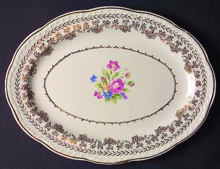 STT1 11" Oval Serving Platter
