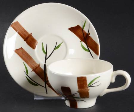 STT22 Flat Cup & Saucer Set