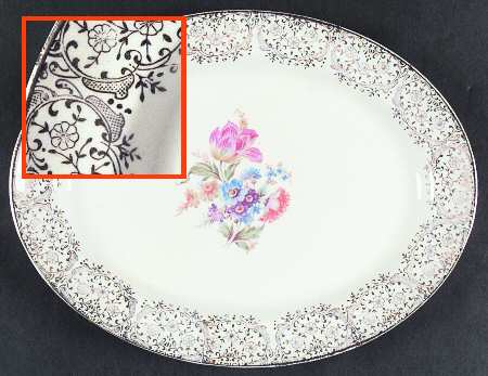 STT29 13" Oval Serving Platter