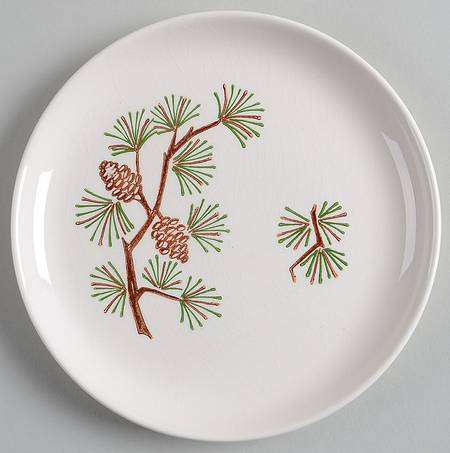 Misty Pine Bread & Butter Plate