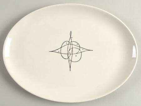 Tiara 13" Oval Serving Platter