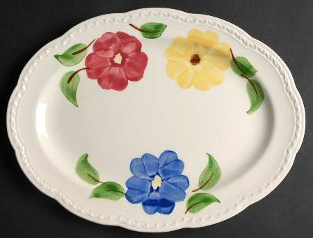 STT49 11" Oval Serving Platter