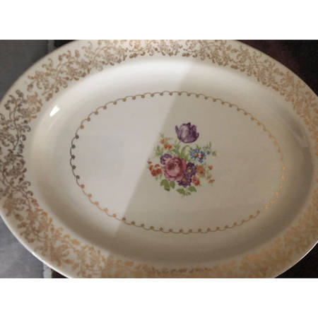 STT55 12" Oval Serving Platter