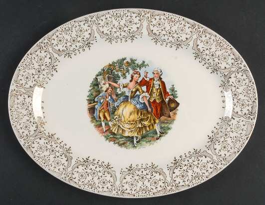 STT6 11" Oval Serving Platter