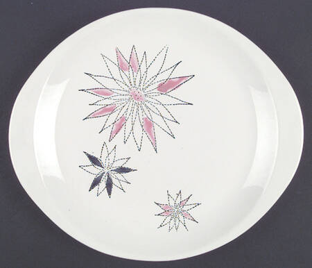 Celestial Handled Cake Plate