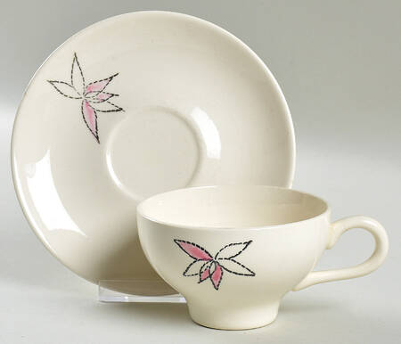 Celestial Flat Cup & Saucer Set