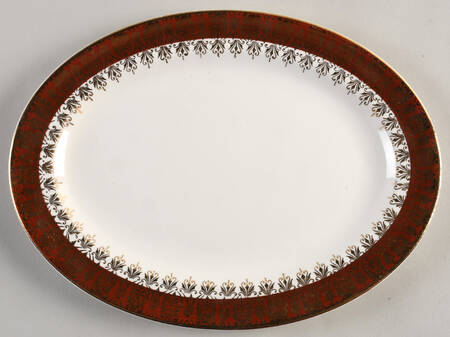 STT62 11" Oval Serving Platter