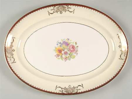 STT105 15" Oval Serving Platter