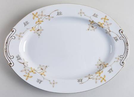 Barbara 12" Oval Serving Platter