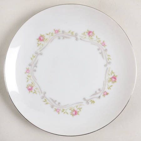 Rose Bud Bread & Butter Plate