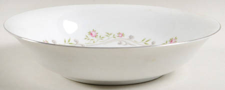 Rose Bud 9" Round Vegetable Bowl