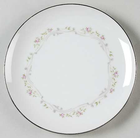 Rose Bud Salad Plate
