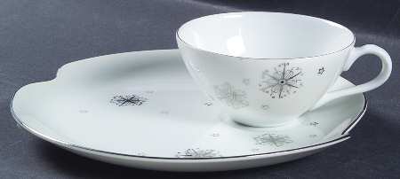 Stardust Snack Plate & Cup Set