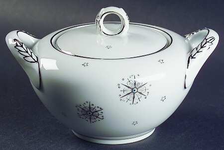 Stardust Sugar Bowl & Lid