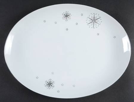 Stardust 12" Oval Serving Platter