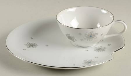 Stardust Snack Plate & Cup Set