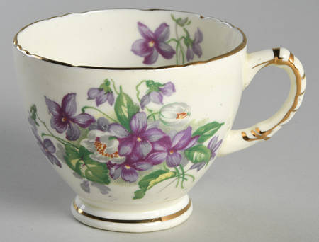 Devon Violets Footed Cup