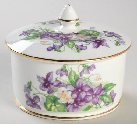 Devon Violets Sugar Bowl & Lid