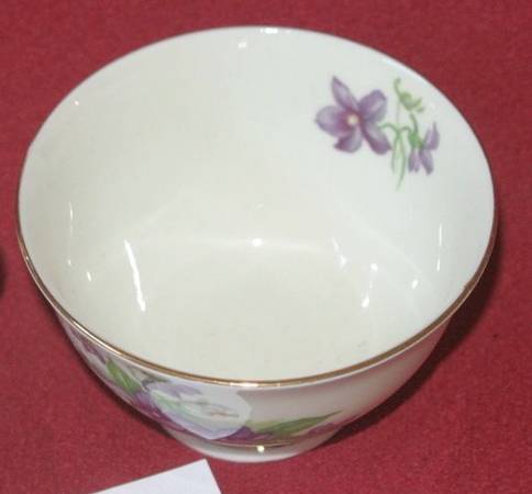 Devon Violets Open Sugar Bowl