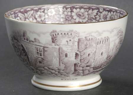 Historical Britain Mulberry Open Sugar Bowl