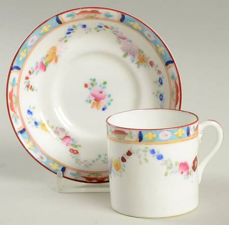 663 Flat Demitasse Cup & Saucer Set