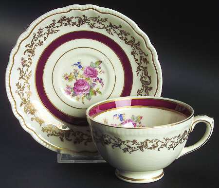 Montcalm Footed Cup & Saucer Set
