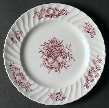 Desire (Plum) Bread & Butter Plate