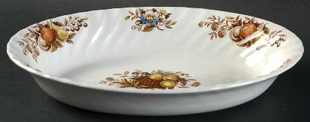 Desire (Multi) 9" Oval Vegetable Bowl