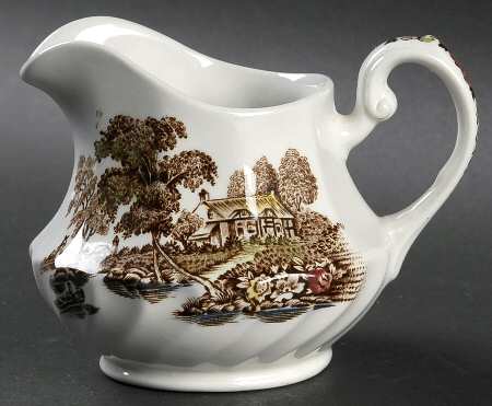 The Ferry Brown Multicolor Creamer