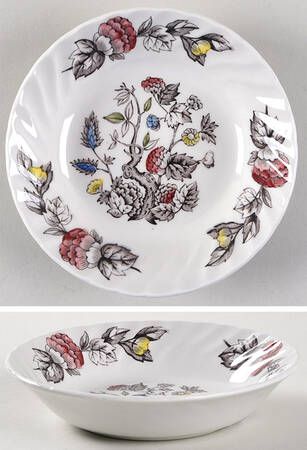 Indian Tree Multicolor Fruit/Dessert (Sauce) Bowl