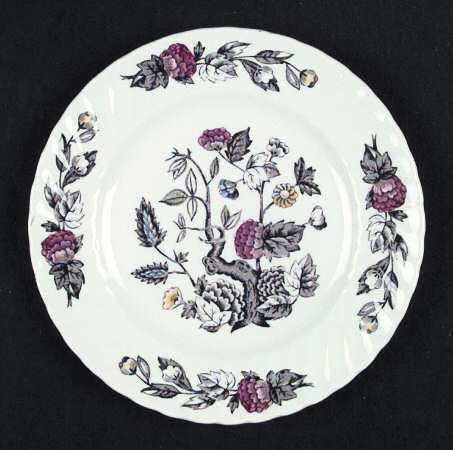 Indian Tree Multicolor Bread & Butter Plate