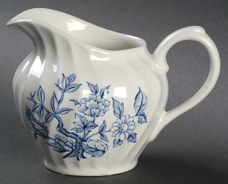 Indian Tree Blue Creamer