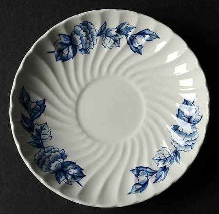 Indian Tree Blue Saucer
