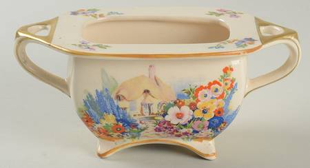 Old England Gardens Sugar Bowl No Lid by Swinnertons