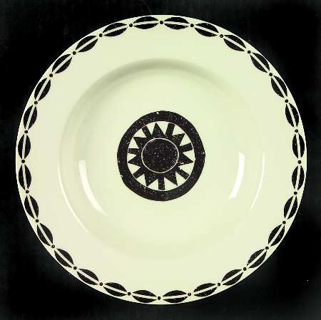 African Rim Soup Bowl