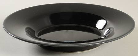Black 9" Soup/Pasta Bowl